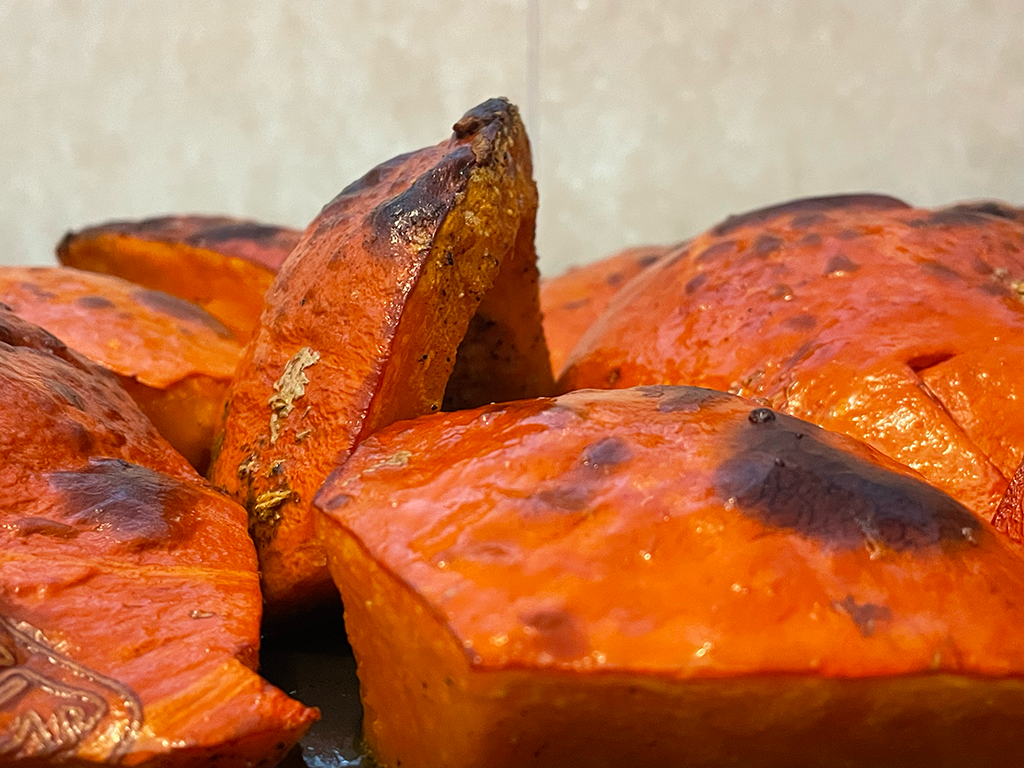 roasted red kuri squash